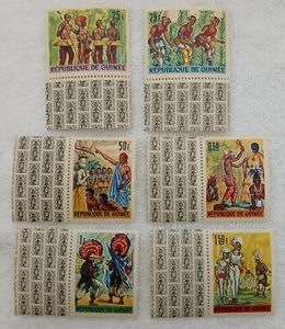 GUINEA - SCOTT #436-41 - MNH - Picture 1 of 2