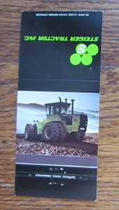 STEIGER TRACTOR MATCHBOOK COVER: RED LAKE FALLS, MINNESOTA EMPTY MATCHCOVER -A8 - Picture 1 of 2