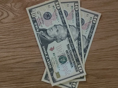 2013 $10 "STAR NOTE" NEW YORK DISTRICT UNC/GEM LOT (3) CONS SERIAL # - Image 1 of 4