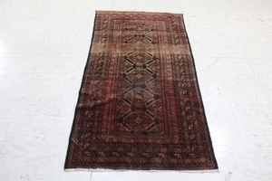 Rug Handmade Traditional Area Carpets Wool Handmade Oriental Rugs 90 X 170 cm - Picture 1 of 9