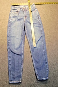 AMERICAN EAGLE Hi Rise JEGGING Jeans Womens Super Super Stretch S 2 Medium Wash - Picture 1 of 10