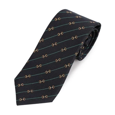 Corbata Gucci Horsebit Silk Jacquard 135588394 Foto 1 de 4