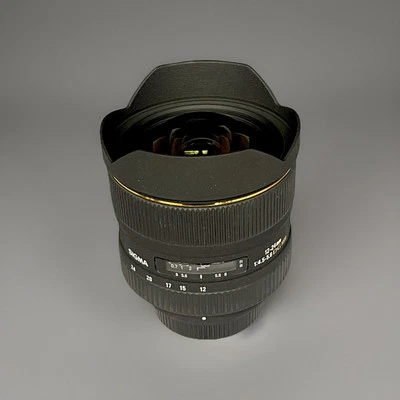 SIGMA EX 12-24mm f/4.5-5.6 HSM DG AF Zoom Lens for Nikon With UV And CPL Filters - Image 1 of 4