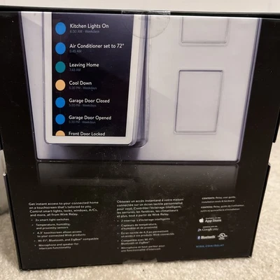 Controlador de hogar inteligente montado en la pared Wink Relay NUEVO SELLADO blanco PLAY-WH01 Foto 1 de 4