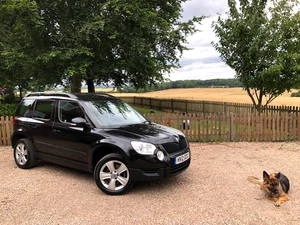 2012 12 Skoda Yeti SE Plus 2.0 TDI CR 4x4 170 BHP Black Diesel Full MOT 118k Mls - Picture 1 of 20