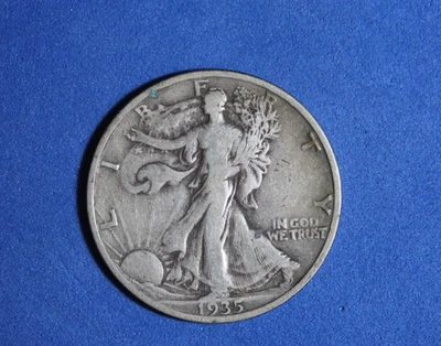 1935-S Walking Liberty Half Dollar #P32458 - Image 1 of 2