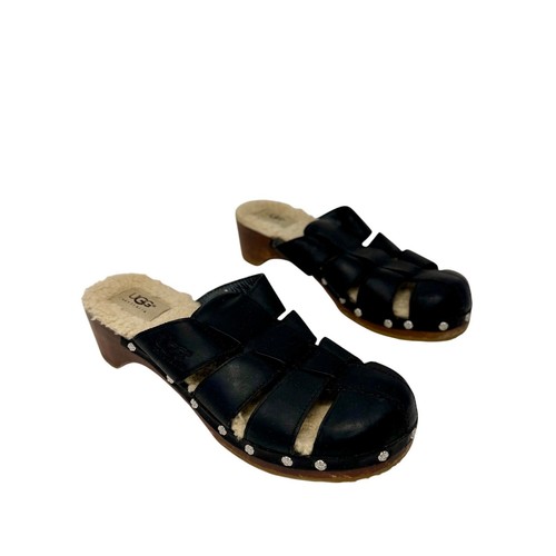 Zoccolo in legno di minerale Ugg colore nero taglia 8