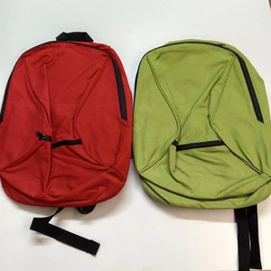 Rot & Grün Rucksack Schultasche Reiserucksack (beide Taschen inklusive) - Bild 1 von 12