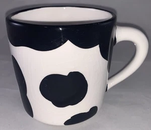 Cow Pattern Ceramic Coffee/Tea Mug with a Cow Sitting in It (Listing For 1 Mug) - Picture 1 of 9