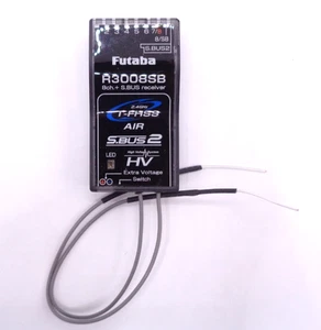Futaba R3008SB 8 CHANNEL RECEIVER T-FHSS (S-Bus) (HV) 2.4GHz excellent condition - Picture 1 of 2