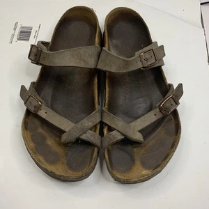 Birkenstock Mayari sandali infradito vestibilità regolare moka US donna 40 US 9/10 - Foto 1 di 11