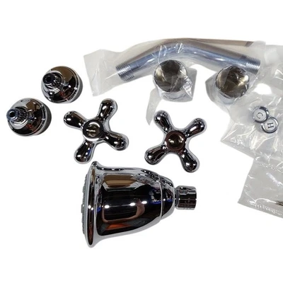 Pfister LG07-8CBC Pfirst moldura de ducha con cabezal de ducha - cromo pulido Foto 1 de 4