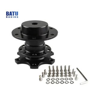 Universal Car Steering Wheel Quick Release Hub Racing Adapter Snap Off Boss Kits - Picture 1 of 7