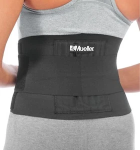 Mueller Unisex Adjustable Back Brace Back Pain Relief Breathable Sport Care 1ct - Picture 1 of 5