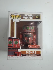Funko Pop! Star Wars M5-R3 Droid #401 Target Exclusive w/ Protector - Picture 1 of 6
