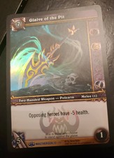 World of Warcraft TCG Glaive of the Pit (Foil) - Magtheridon's Lair  N/M