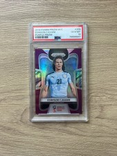 2018 PANINI PRIZM WORLD CUP EDINSON CAVANI PURPLE /99 #209 PSA 10