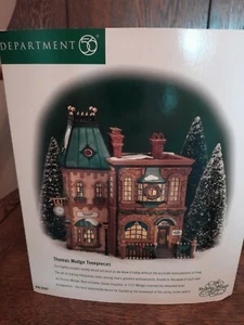 Dept 56 Dickens Dorf Thomas Mudge Uhren nicht mehr produziert NEU!!! - Bild 1 von 2