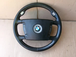 original BMW 7er E65 E66 Lenkrad Leder Airbag Lederlenkrad Smart Multifunktion - Bild 1 von 4