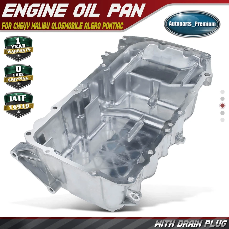 Engine Oil Pan for Chevy Malibu 97-99 Olds Alero Pontiac Grand Am Sunfire 97-02 - Image 1 of 4