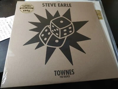 Steve Earle Townes The Basics Ltd. 2014 180g LP NEW OOP Sealed - Image 1 of 4