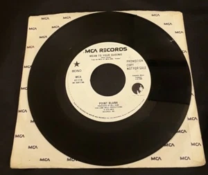 Point Blank - Mean to Your Queenie 7" 45 RPM MCA RECORDS US PROMO 1979 NM - Picture 1 of 6