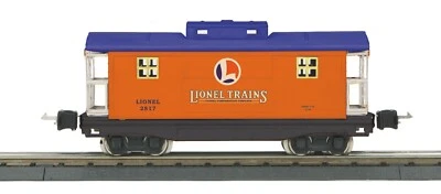 Lionel MTH 11-70158 O Tinplate Lionel Lines Orange & Blue 2817 Caboose NEW - Image 1 of 4
