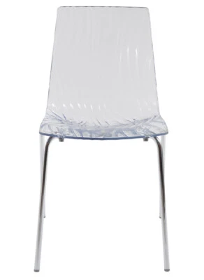 SEDIA  CALIMA  UP ON GRANDSOLEIL IN POLICARBONATO  ACCIAIO CROMATO - Immagine 1 di 4