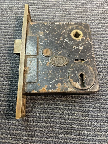 CORBIN #1364 MORTISE LOCK BRASS FACE Cover
