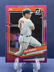 Cal Ripken Jr. 2023 Donruss Baseball Viola Holo Foil #155 Orioles - Foto 1 di 2