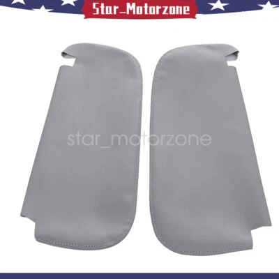 Replacement New Sun Visor Leather Cover Gray Fits 1994-2001 Dodge RAM 1500 - Изображение 1 из 4