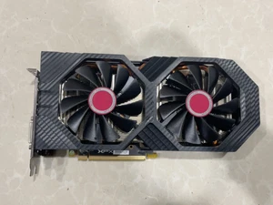 Tarjeta de video gráfico XFX AMD Radeon RX580 8 GB 2304SP GDDR5 PCI-E DP DVI HDMI - Imagen 1 de 4