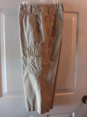 Capris cargo Liz Claiborne Audra caqui tostado talla 6 Petite Foto 1 de 4