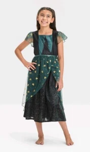 Girls' Wicked Elphaba Dress-Up NightGown Black You Choose Size 2, 3, 4/5 or 8 - Picture 1 of 3