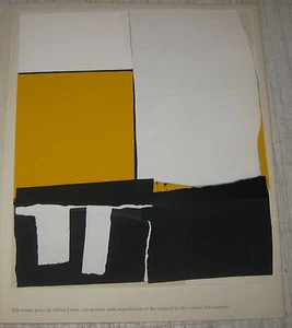 ALFRED LESLIE Tiber Press ABSTRACT EXPRESSIONIST Silkscreen from "Permanently" - Picture 1 of 10