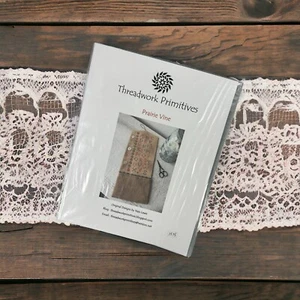 Threadwork Primitives "Prairie Vine" Pocket Cross Stitch Pattern By Nan Lewis - Picture 1 of 3