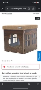 Garfield Cat Condo - Picture 1 of 3