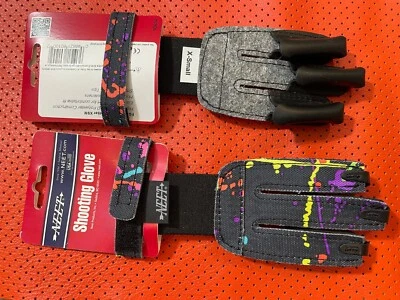 Neet Archery FG-2N Shooting Glove – Splatter Camo – X-Small – NOS Bin 2 - Image 1 of 2