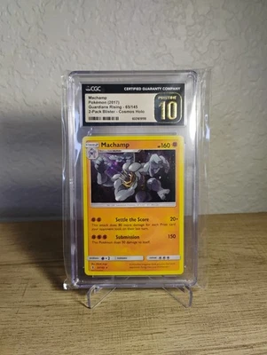 Machamp 2017 Guardians Rising 65/145 2 Pack Blister Cosmos Halo Swirl Rare ! - Image 1 of 4