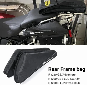 R1200R R1250RS Rear Frame Bags For BMW R 1250GS 1200GS LC R1250GSA Crash bar bag - Picture 1 of 15
