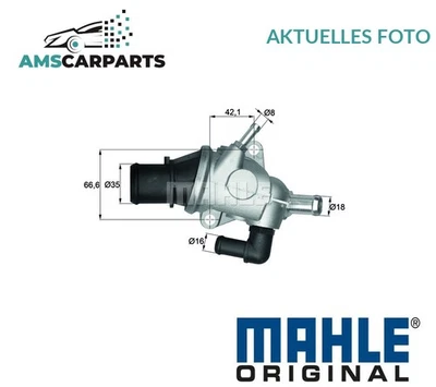 KÜHLFLÜSSIGKEIT KÜHLER THERMOSTAT TI 125 88 MAHLE ORIGINAL P NEU OE QUALITÄT - Image 1 of 4