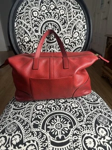 HADLEY LUXE GRAIN LEATHER ZIP SATCHEL (COACH F31663) Used - Picture 1 of 21