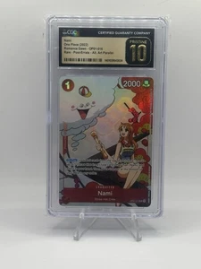 Nami (Gift Collection 2023) OP01-016 One Piece Promo Cards Foil CGC Pristine 10 - Picture 1 of 1