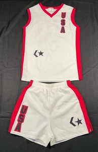 1984 US Women's Basketball Jersey & Shorts Olympics Gold Medal Converse Team USA - Picture 1 of 10