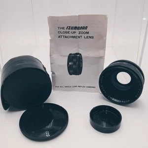 Seltener Izumanon f-67mm Schraub-Nahaufnahme Zoomobjektivaufsatz mit Kappen und Etui, Japan - Bild 1 von 14