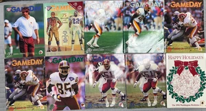 WASHINGTON REDSKINS 1994 GAMEDAY MAGAZINE LOT OF 10 75TH ANNIVERSARY COLLECTORS! - Picture 1 of 13