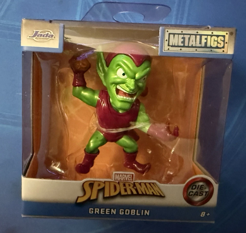 Figura Diecast Jada MetalFigs MARVEL Duende Verde Spider-man 🕸️🕷️ Foto 1 de 1
