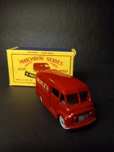 Matchbox #69A Commer 30 CWT Van "NESTLE'S 1959 Red VN/MINT In Original B5 Box - Picture 1 of 17