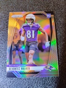 2024 Panini Prizm - Rookies Devontez Walker #328 Silver Prizm (RC) - Picture 1 of 4