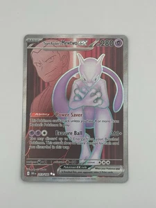 Team Rocket's Mewtwo ex 213/182 Sv10: Destined Rivals Holo 🔥 - Picture 1 of 2